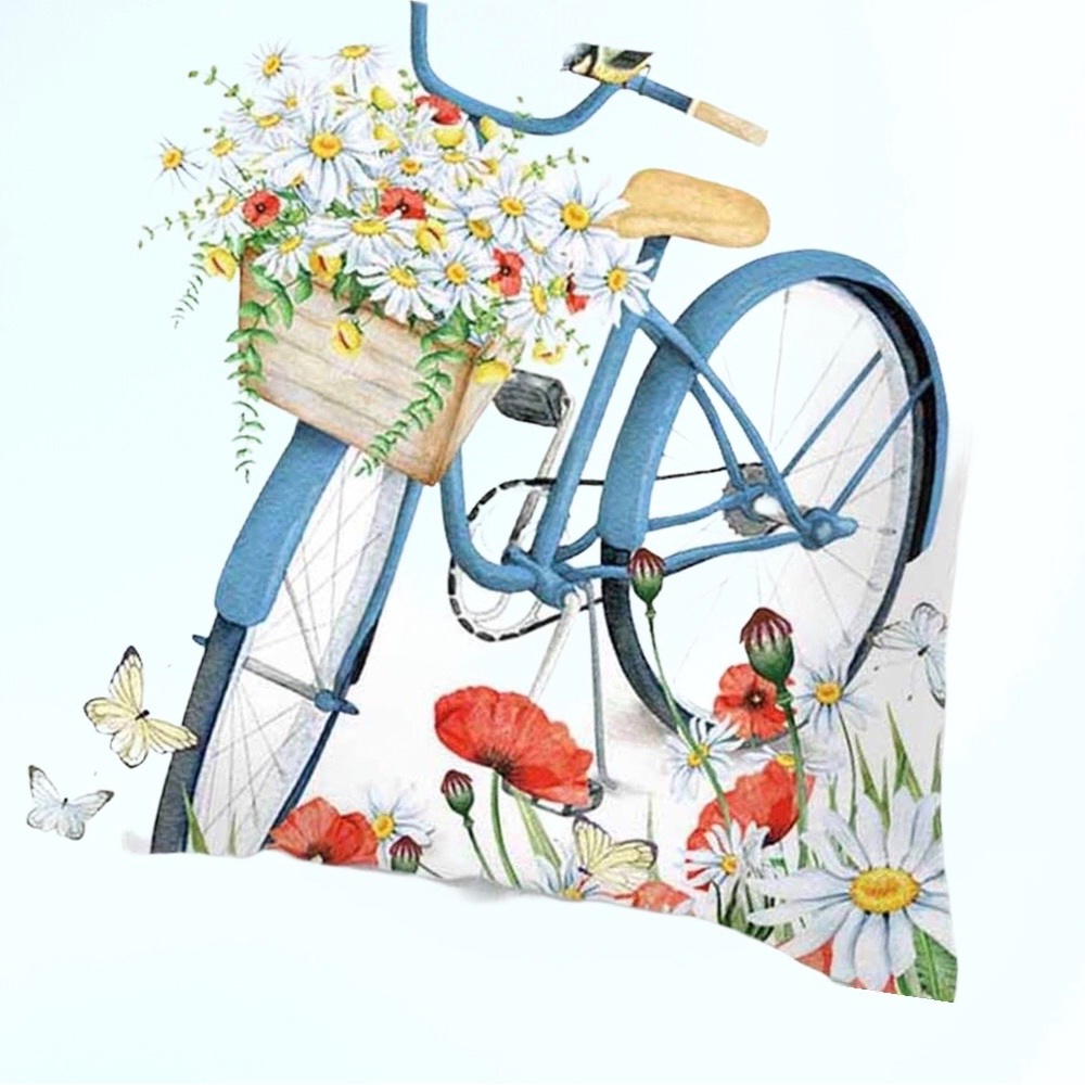 🌠Decorative Bicycle Pillow Cover🌠🌠